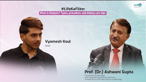 Prof. Dr. Ashwani Gupta on Kidney Health and Dialysis